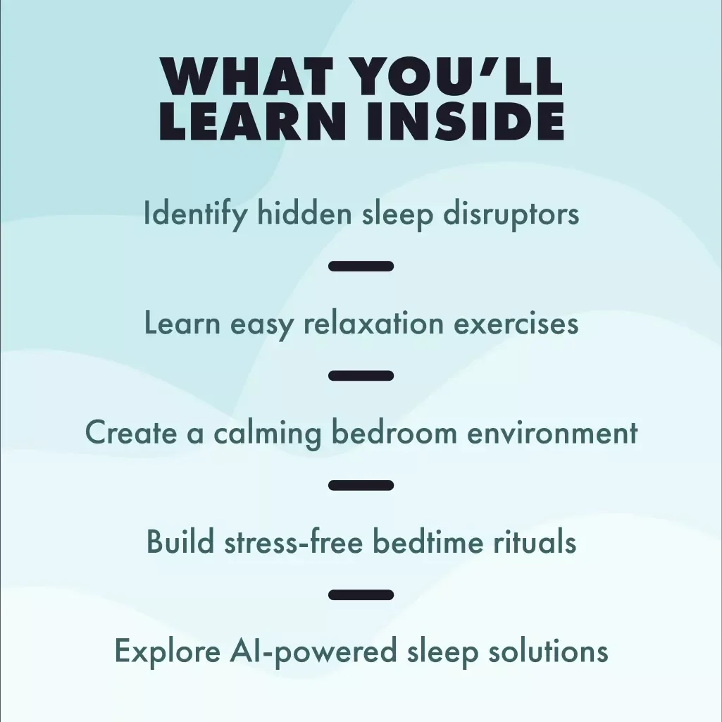 Sleep Tight: Stress-Busting Techniques for Restful Nights | Stress Management Techniques for Sleep | Digital Download eBook Guide