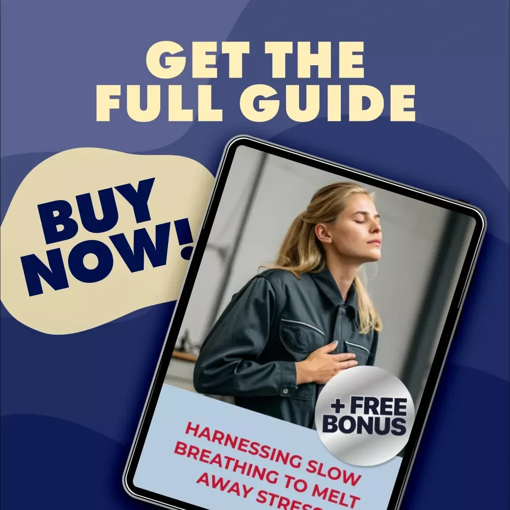 Harnessing Slow Breathing to Melt Away Stress | Digital Guide for Relaxation, Stress Relief, and Mindful Breathing Techniques | eBook & Checklist for Stress-Free Living