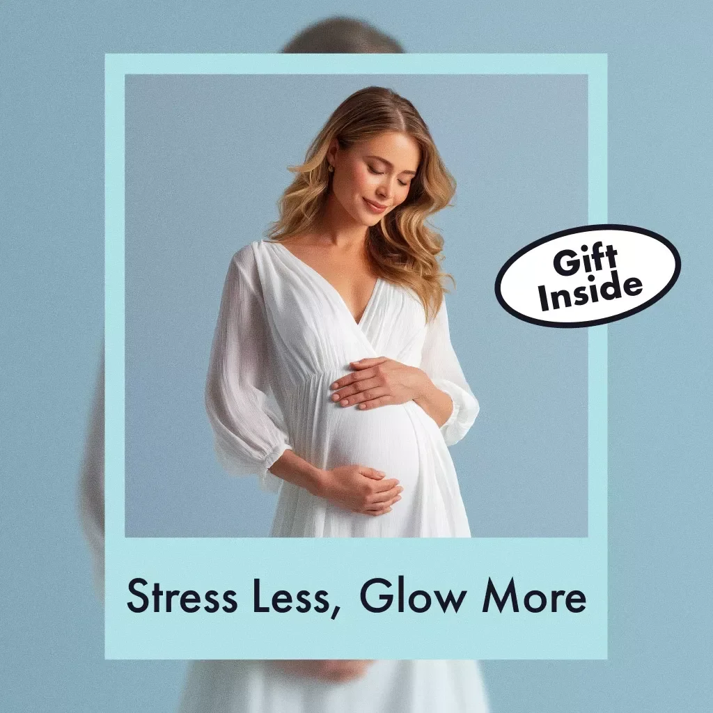 Stress Less, Glow More: Your Pregnancy Stress Survival Checklist | Printable Pregnancy Checklist | Digital Download Guide on Effects of Stress on Pregnancy