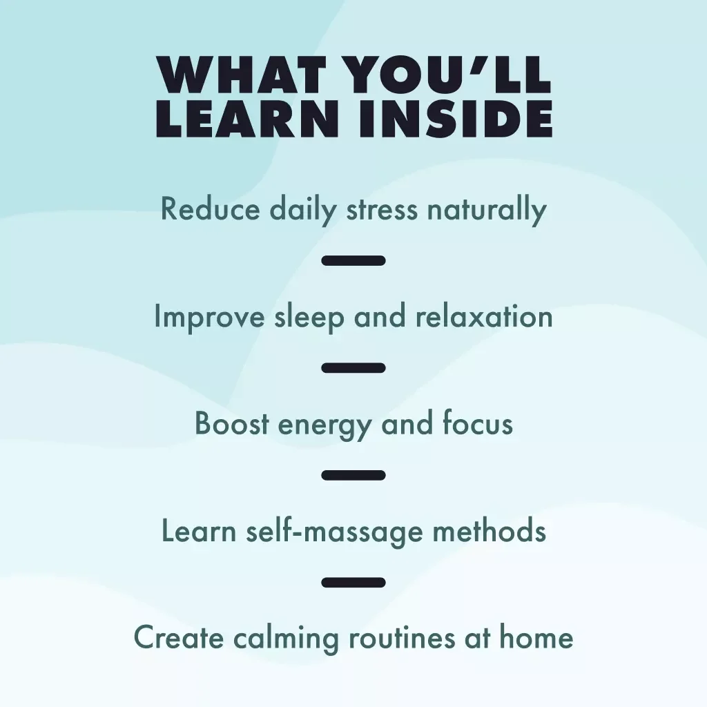 Relax Your Mind and Body: Unlock the Power of Massage for Stress Relief | Digital Download Guide | Massage for Stress Relief eBook, Self-Care Checklist, Wellness Resource