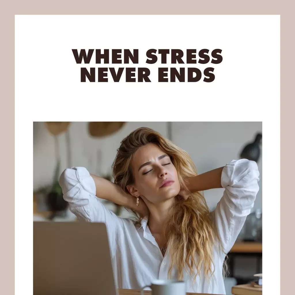 When Stress Never Ends: Understanding the Lasting Impact of Chronic Strain | Digital Download eBook on the Effects of Chronic Stress, Mental Health, and Practical Coping Strategies