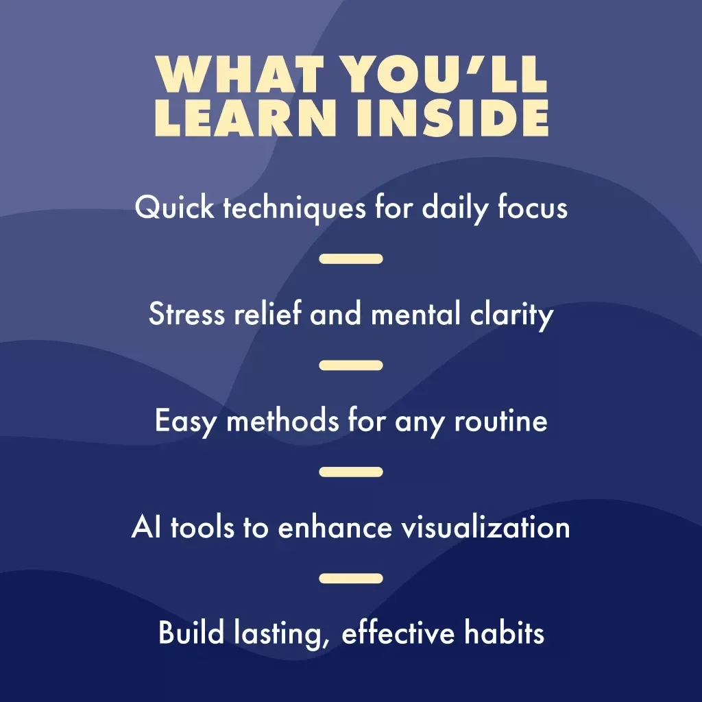 Clear Pictures, Clear Mind: Simple Visualization Tips for Busy Brains | Digital Download Guide