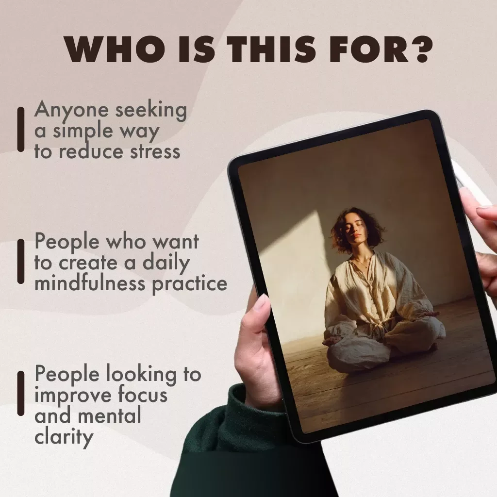 Silent Moments Daily Challenge Checklist – Embrace Stillness and Focus for a Clear Mind