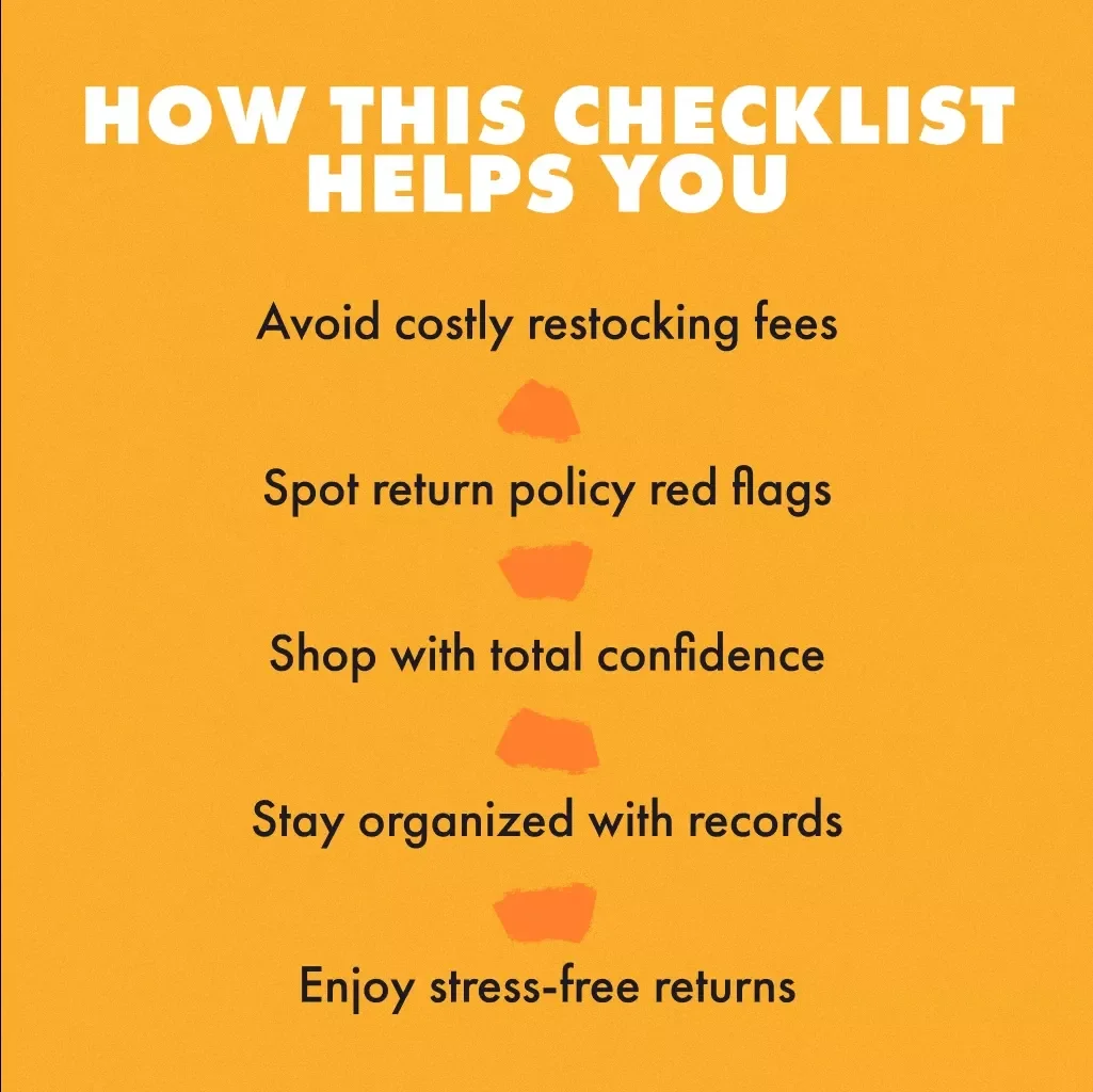 The Return-First Shopping Checklist | Digital Download Guide for Smart Return-First Planning, Easy Returns, and Hassle-Free Shopping