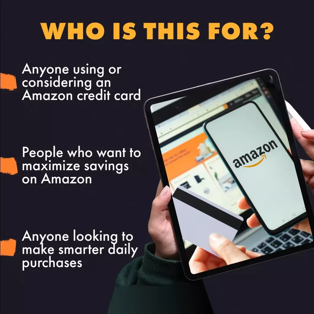 The Ultimate Amazon Credit Card Rewards & Discounts Checklist | How to Use Amazon Credit Cards for Rewards and Discounts | Printable & Digital Download Guide