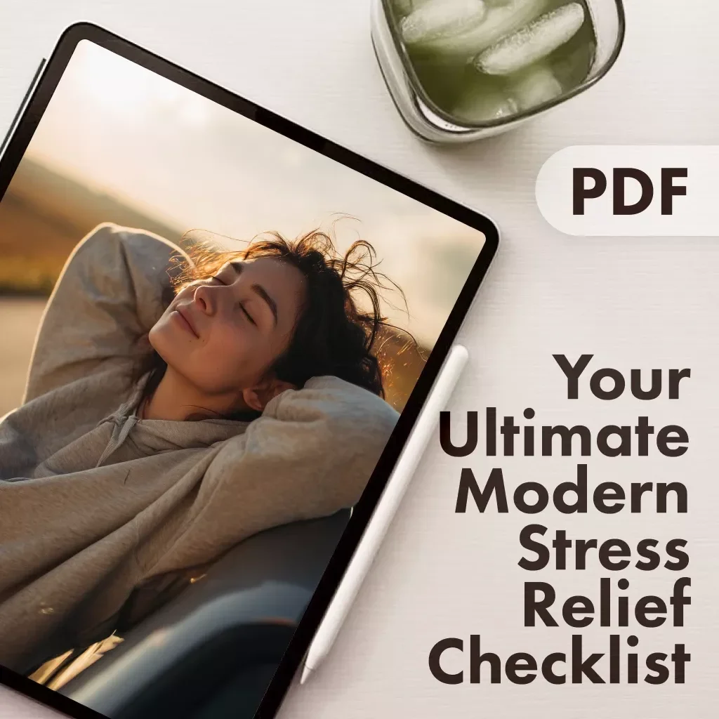 Chill Out Champions: Your Ultimate Modern Stress Relief Checklist | Digital Download eBook, Printable Self-Care Guide, Instant Wellness PDF
