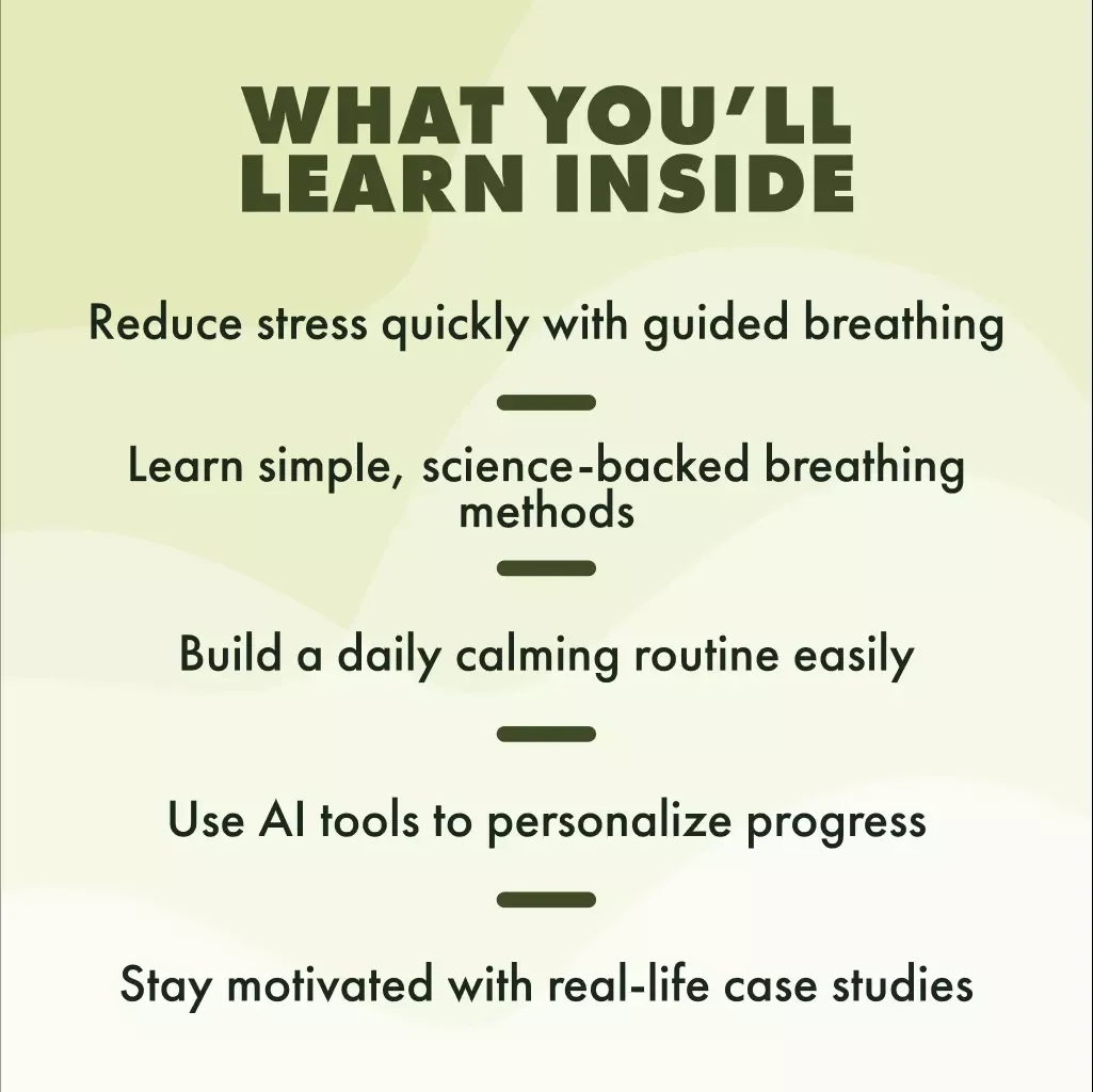 Breathe Smart: Your Practical Guide to Biofeedback Breathing Tools | Digital Download eBook, Stress Relief & Mind-Body Wellness Biofeedback Breathing Tool Guide