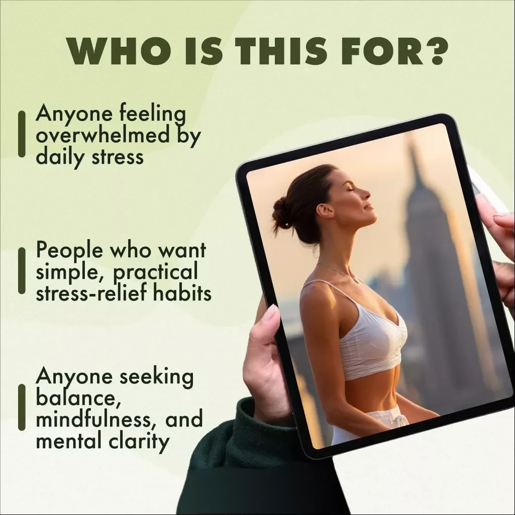 The Stress-Free Life Checklist: 10 Actionable Steps to Calm Your Mind | Digital Download Guide, eBook & Printable Self-Care Checklist for Stress Relief, Mindfulness & Wellness with AI Tools