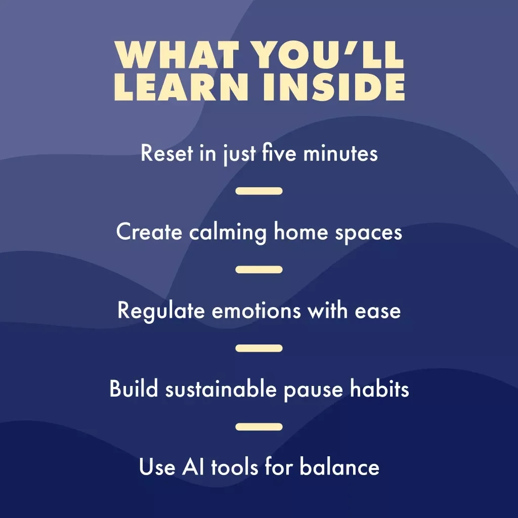 Breathe, Mama, Breathe: Finding Calm in the Kid-Chaos | Parent Pause: Quick Relax in Chaos Handbook | Digital Download Guide for Moms