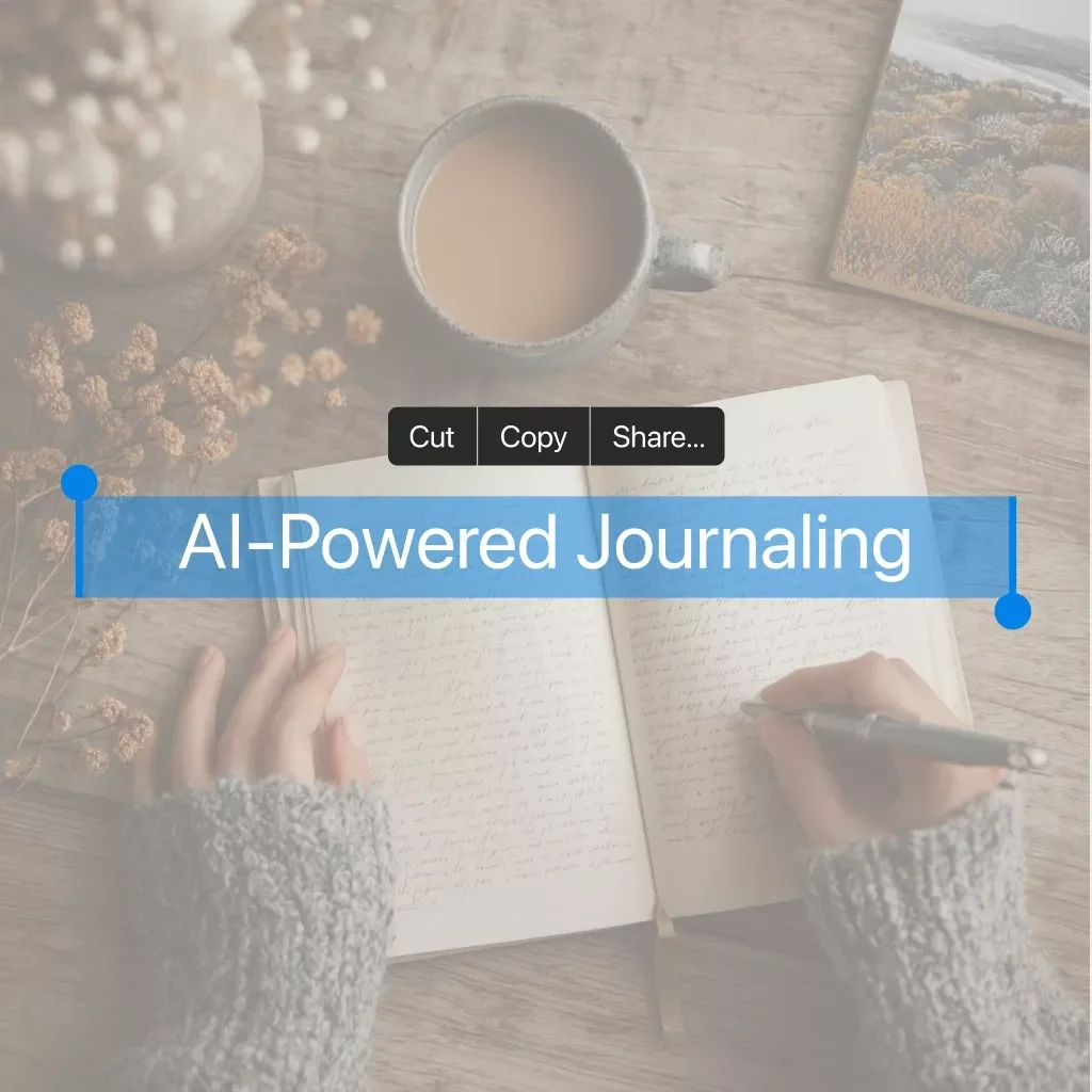 AI-Powered Journaling Adventure: Your Daily Checklist | Digital Download Guide for Creative Writing, Self-Reflection & AI-Based Journaling Routine