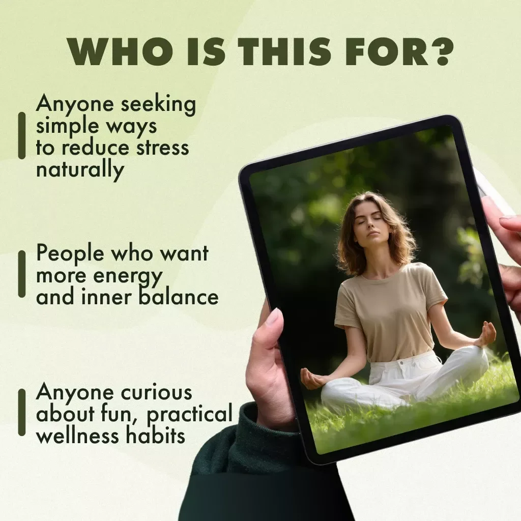 Grounding for Health: Your Fun & Practical Checklist | Digital Wellness Guide, Mindfulness, and Self-Care Tool for Stress Relief, Relaxation & Energy Balance
