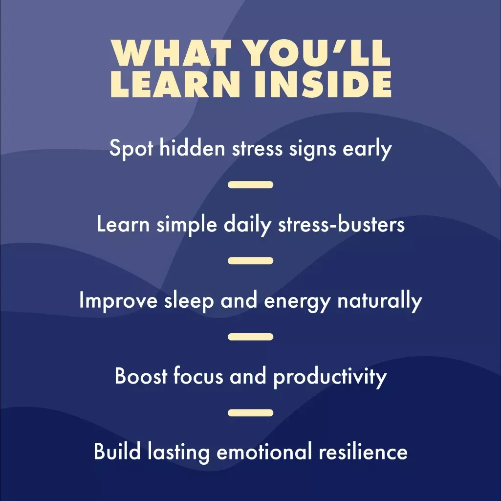 How Stress Shapes Your Health and What You Can Do About It | Wellness eBook | Digital Download Guide on the Effects Stress Has on Health