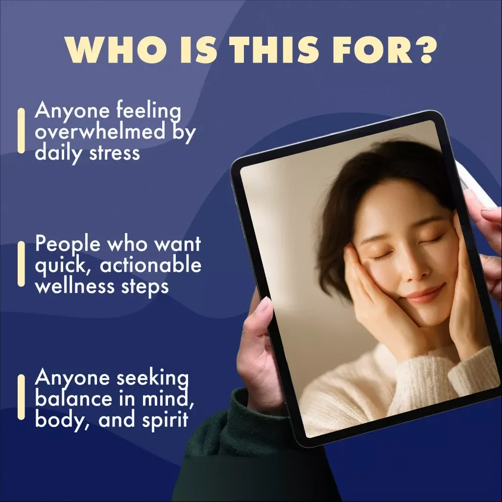 30-Day Stress Reset Challenge: Your Actionable Checklist | Digital Download Guide, eBook & Wellness Checklist for Stress Relief, Mindfulness & Self-Care