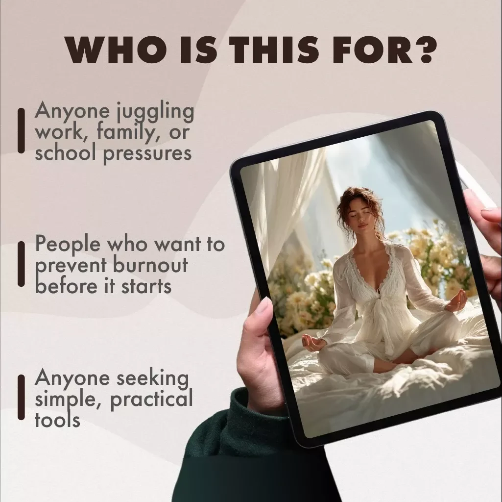 Stress Signals: Spotting the Silent Signs Before They Hit | Stress Awareness eBook | Digital Download Guide for Managing Stress, Burnout & Mental Health