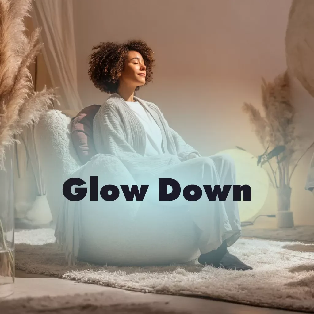 Glow Down: Your Evening Screen-Free Wind-Down Guide | Digital Download Self-Care eBook for Better Sleep, Relaxing Routines & Nighttime Wellness