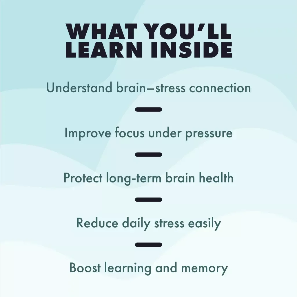 Understanding How Stress Affects Your Brain | Ebook Guide on the Effects of Stress on the Brain, Stress Management, and Brain Wellness Digital Download