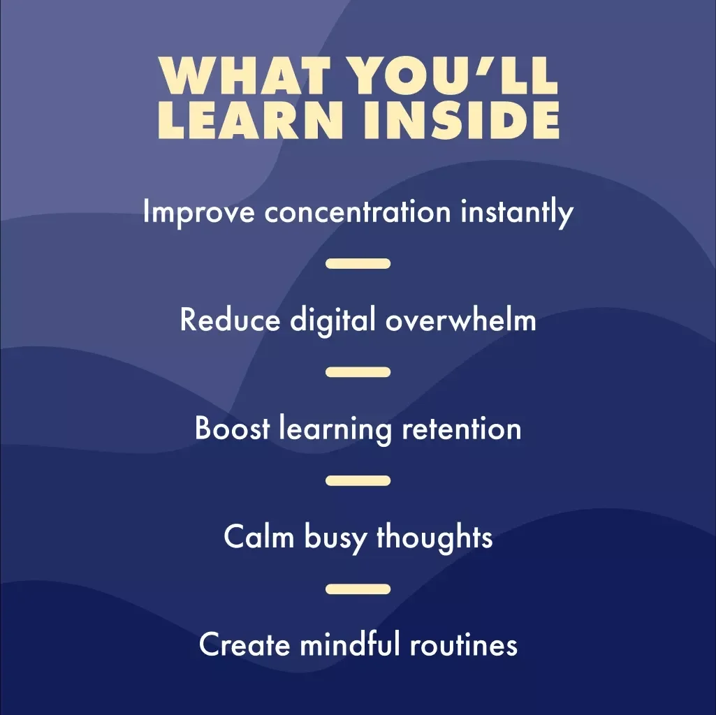 Color Hunt: Sharpening Focus Through Visual Grounding | Digital Guide for Busy Minds | Mindfulness, Productivity, and Attention Training eBook