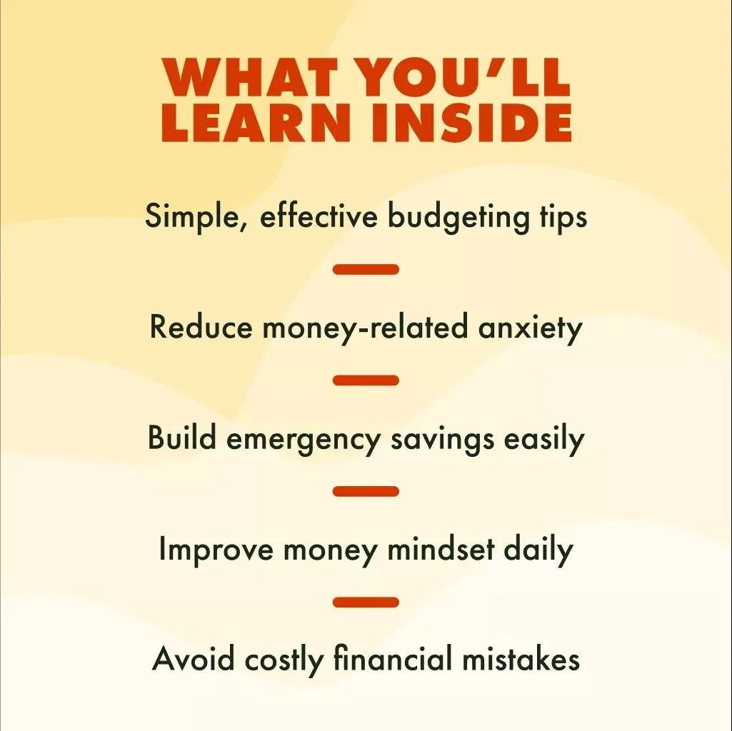 Practical Tips for Financial Control | Digital eBook for Financial Stress Management, Budgeting, Debt Relief & Money Mindset Guide