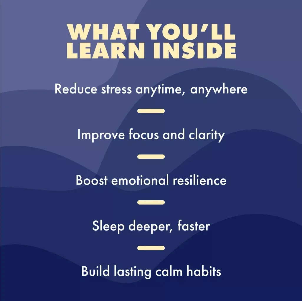 Harnessing Slow Breathing to Melt Away Stress | Digital Guide for Relaxation, Stress Relief, and Mindful Breathing Techniques | eBook & Checklist for Stress-Free Living