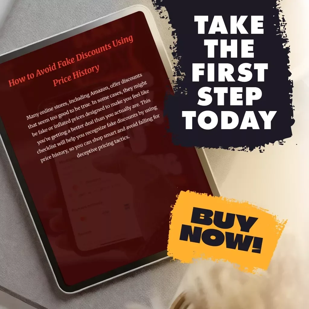 How to Avoid Fake Discounts Using Price History Checklist | Digital Download Guide for Smart Online Shoppers, eBook, Printable PDF