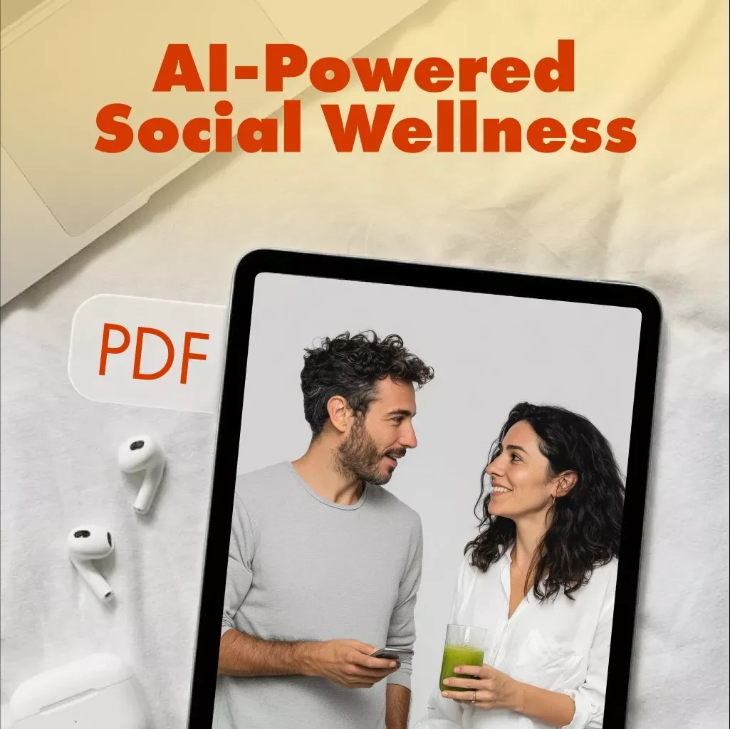 AI-Powered Social Wellness: A Prompt Book for Connection, Confidence, and Calm | Digital Download Guide for Social Confidence, Conversation Skills & Mindful Living
