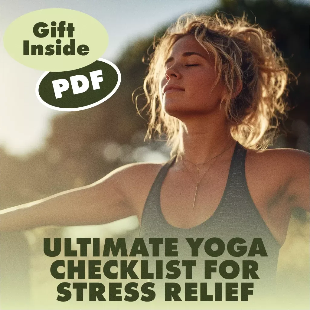 Ultimate Yoga Checklist for Stress Relief: Your Path to Calm and Clarity | Digital Download Guide, eBook & Printable for Relaxation, Mindfulness, and Wellness