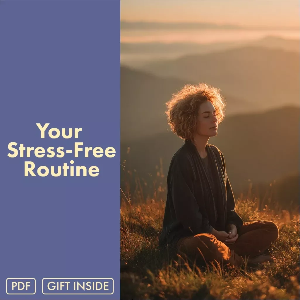 Checklist: Your Stress-Free Routine | Printable Digital Download for Stress Relief Techniques, Mindfulness & Daily Self-Care Guide