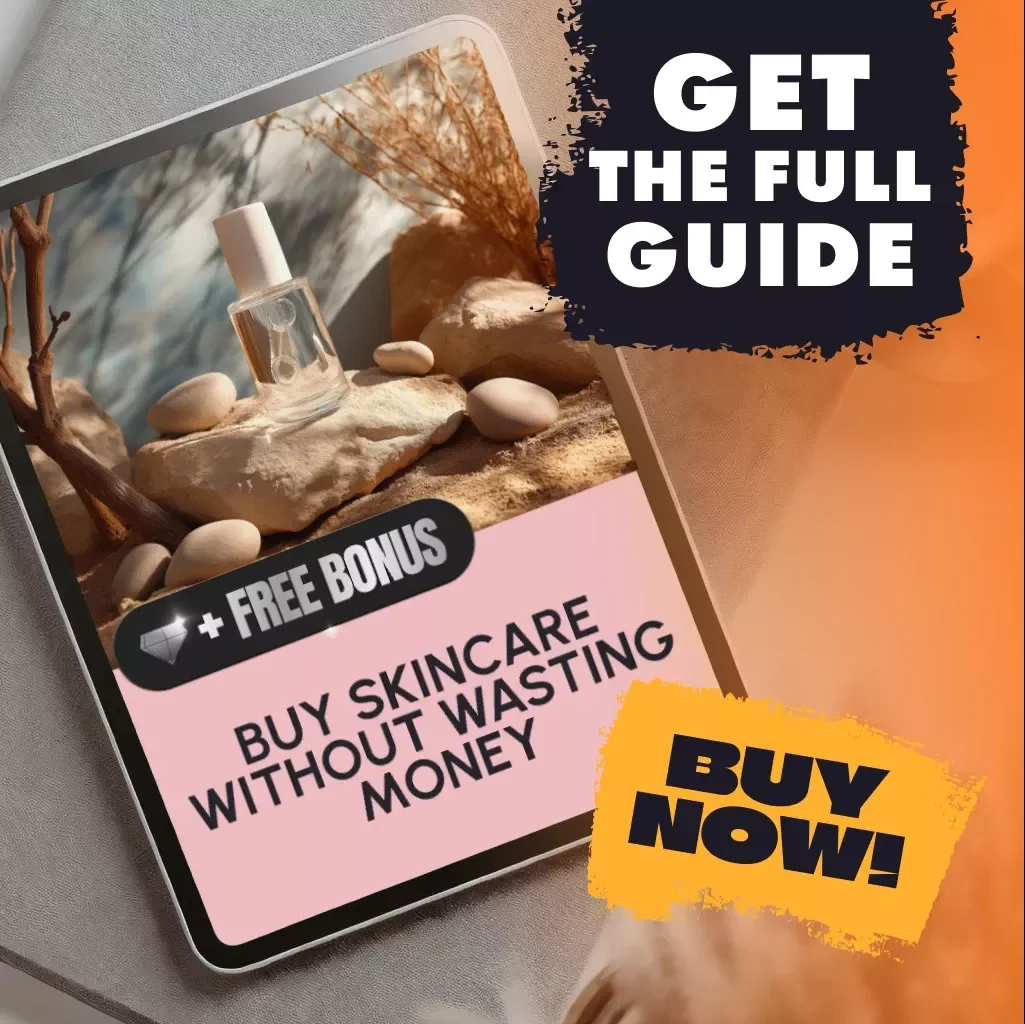 Buy Skincare Without Wasting Money | Digital Guide for How to Buy Beauty & Skincare Wisely | Save Money on Skincare eBook, Checklist & Pro Tips
