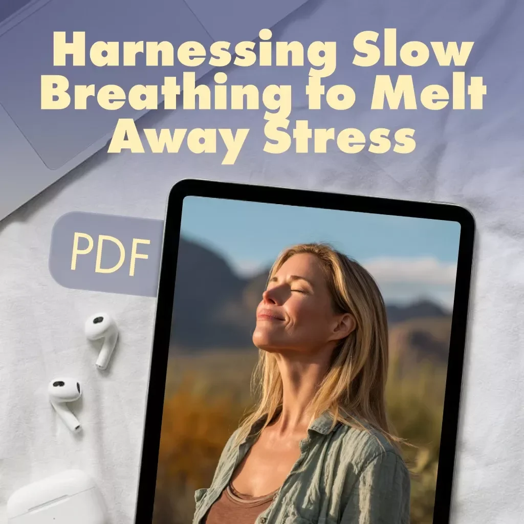 Harnessing Slow Breathing to Melt Away Stress | Digital Guide for Relaxation, Stress Relief, and Mindful Breathing Techniques | eBook & Checklist for Stress-Free Living