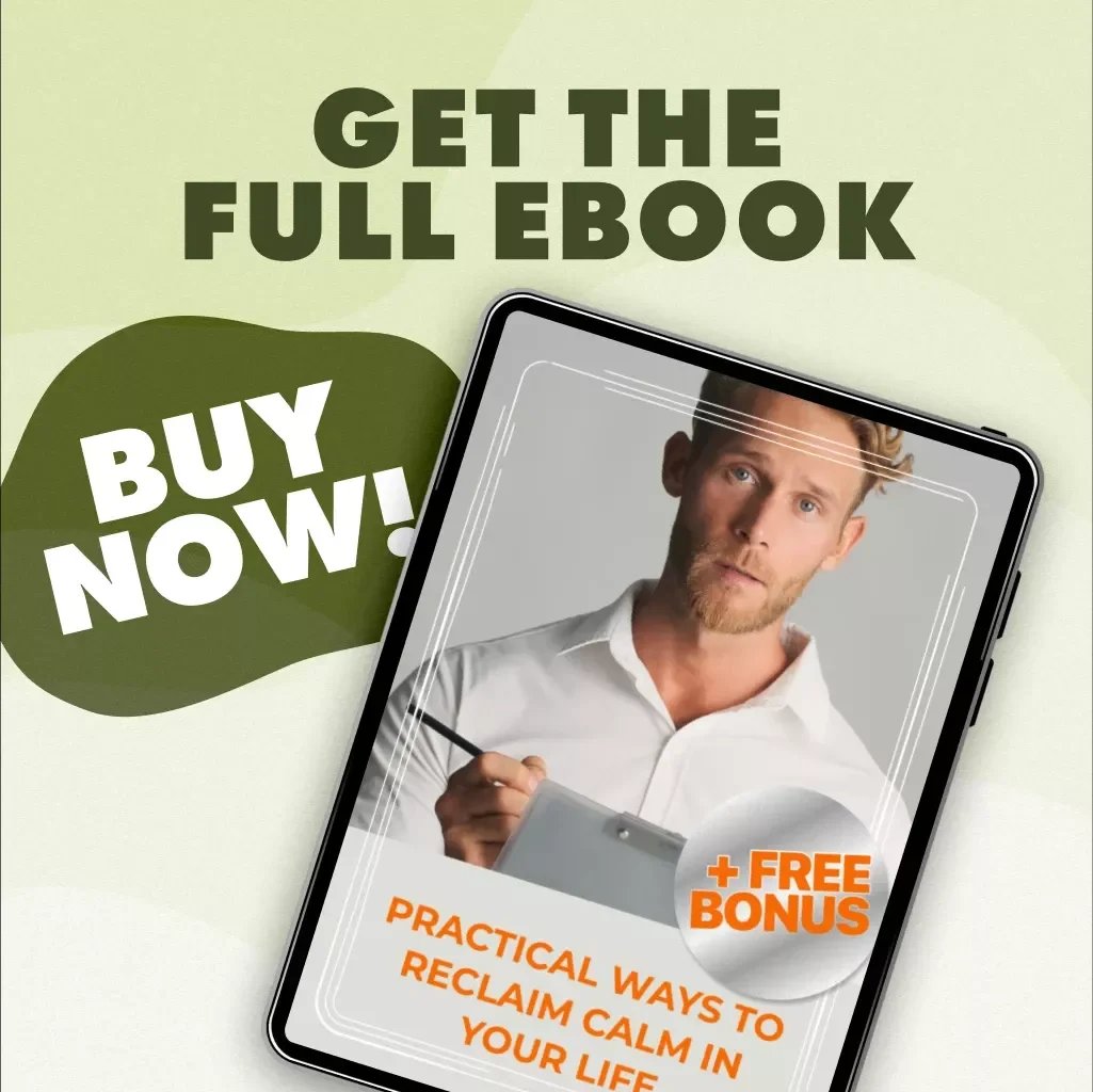 Practical Ways to Reclaim Calm in Your Life | Stress Relief eBook | Digital Download Guide with Ways to Reduce Stress, Mindfulness, and Resilience Tips