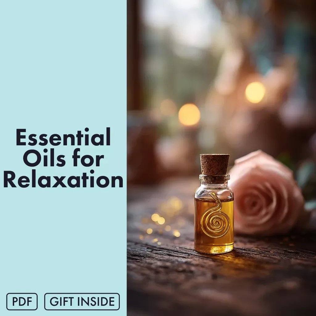 Essential Oils for Relaxation Checklist | Stress Relief, Better Sleep & Mood Boost | Digital Download Self-Care Guide