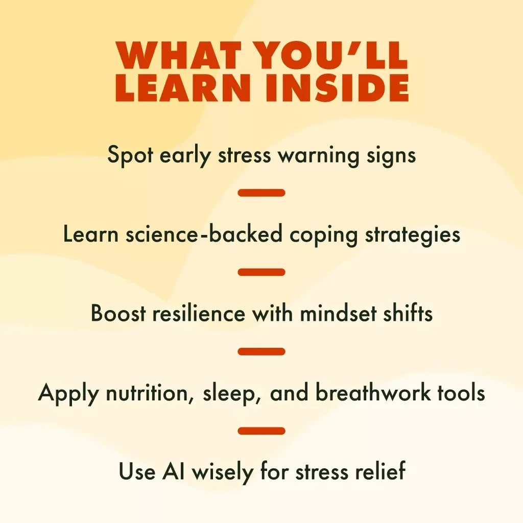 Breaking the Stress Cycle One Thought at a Time | Stress Relief Ebook | Digital Download Guide on the Effects of Stress on the Body