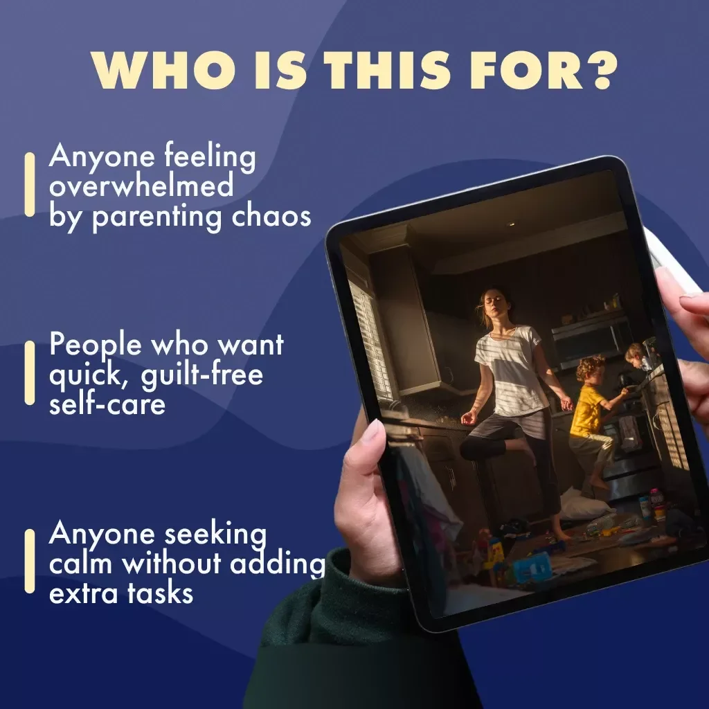 Breathe, Mama, Breathe: Finding Calm in the Kid-Chaos | Parent Pause: Quick Relax in Chaos Handbook | Digital Download Guide for Moms