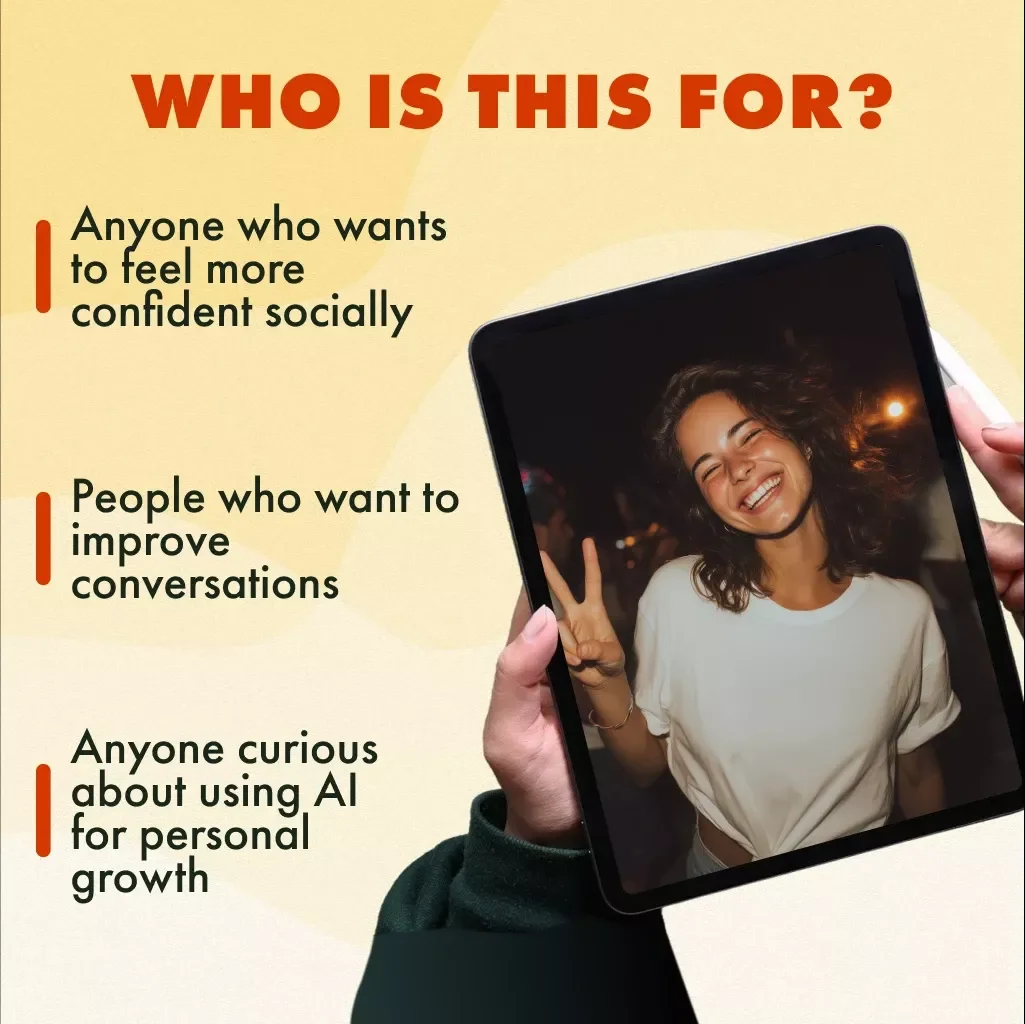 AI-Powered Social Wellness: A Prompt Book for Connection, Confidence, and Calm | Digital Download Guide for Social Confidence, Conversation Skills & Mindful Living