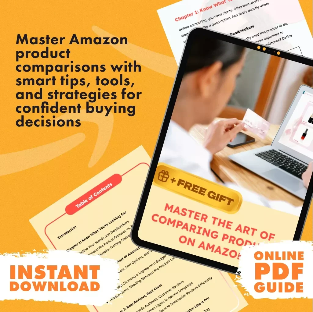 Master the Art of Comparing Products on Amazon | Digital Guide for Smart Shoppers | How to Compare Similar Products Effectively eBook Download