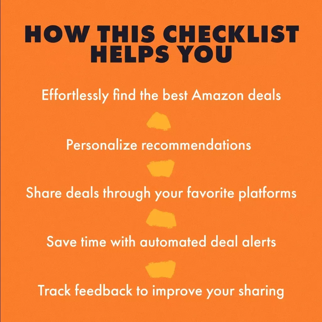The Ultimate Amazon Deal-Sharing Checklist: How to Share Deals with Friends and Family Effectively