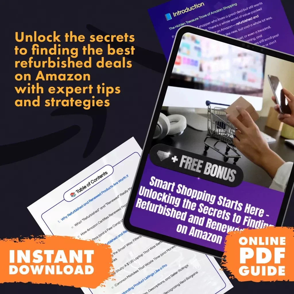 Smart Shopping Starts Here – Unlocking the Secrets to Finding Refurbished and Renewed Deals on Amazon