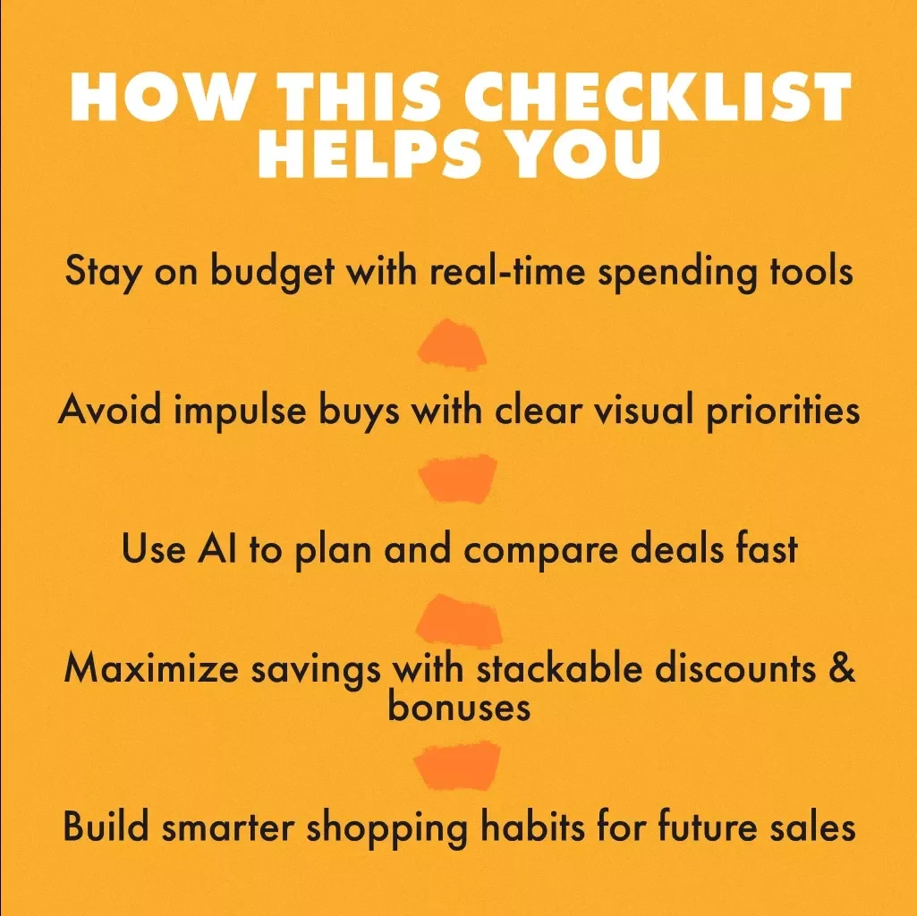 Black Friday Budget Boss: Your Ultimate Overspending Survival Checklist | How to Avoid Overspending During Black Friday | Smart Digital Download for Deal Hunters