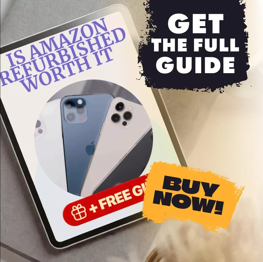 Is Amazon Refurbished Worth It – Digital Guide for Smart Shoppers | eBook Checklist on Is Amazon Refurbished Good | Amazon Refurbished Guide PDF