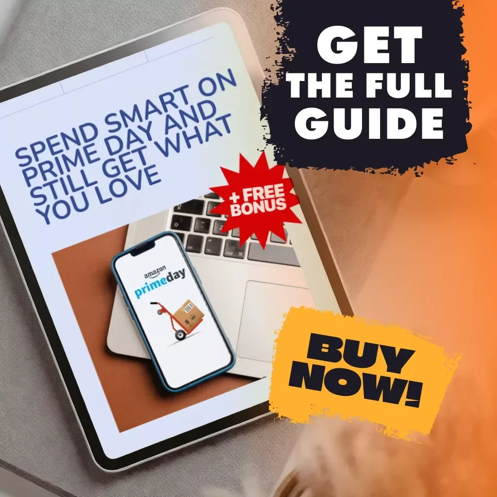 Spend Smart on Prime Day and Still Get What You Love – Budgeting Guide for Prime Day Shoppers, Digital Download eBook, How to Budget Your Spending for Prime Day