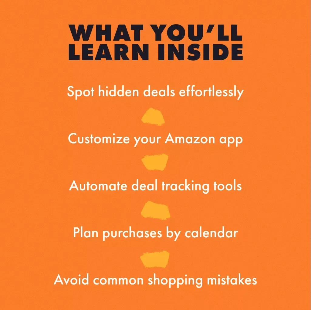 Unlock Amazon Secrets and Never Miss a Deal Again | Digital Guide | Learn how to use the Amazon app to stay ahead of deals | Money-saving eBook for smart shoppers