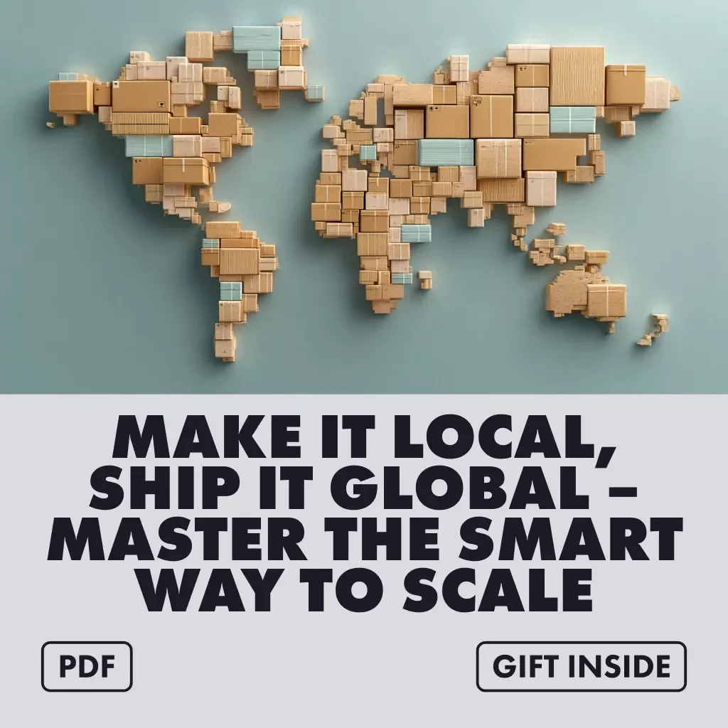 Make It Local, Ship It Global – Master the Smart Way to Scale Guide | Digital Download for Regional Deals & Global Shipping