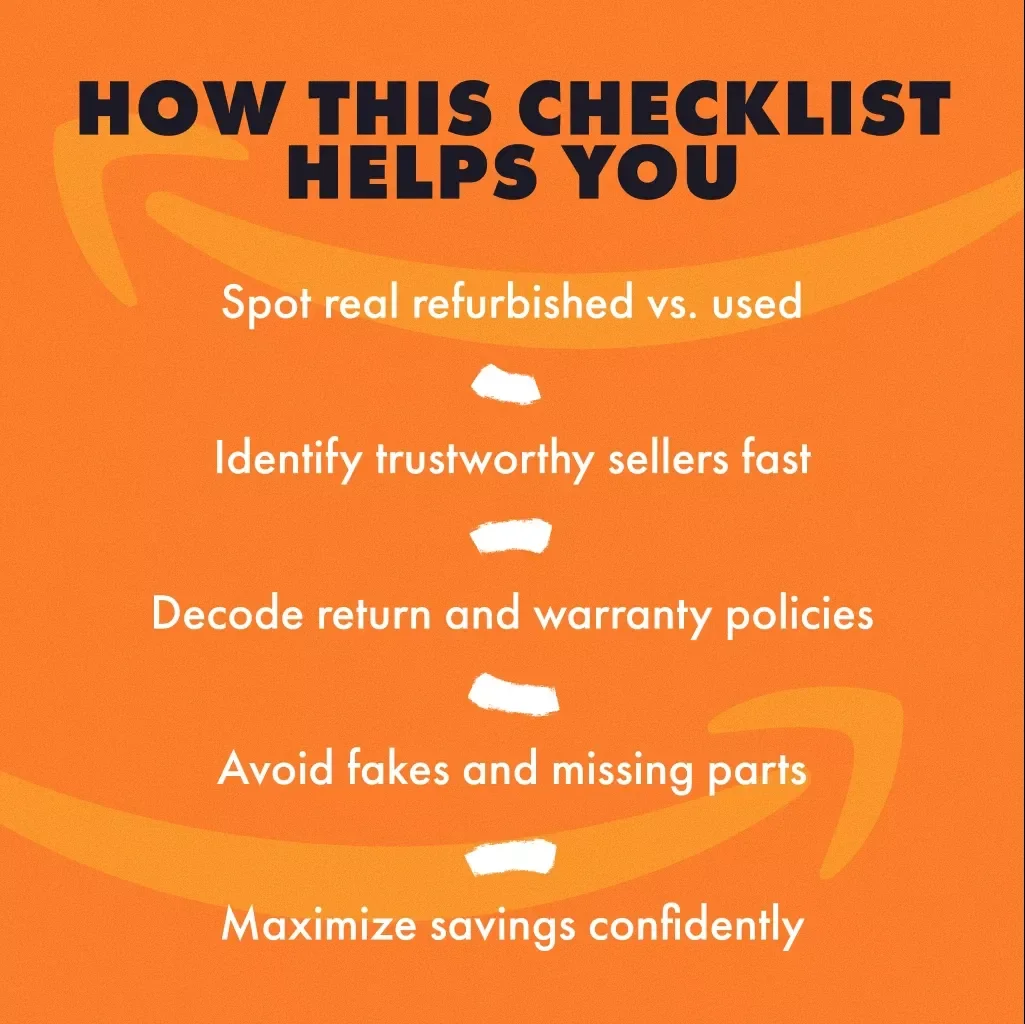The Amazon Refurbished Buyer’s Survival Kit | Printable Checklist & Guide | Digital Download | Risks of Buying Refurbished on Amazon