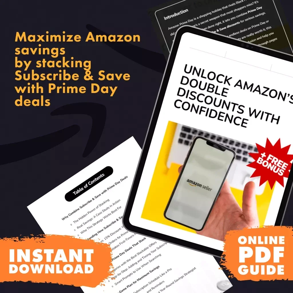 Unlock Amazon’s Double Discounts with Confidence – The Ultimate Guide on How to Stack Subscribe & Save with Prime Day Offers for Maximum Savings