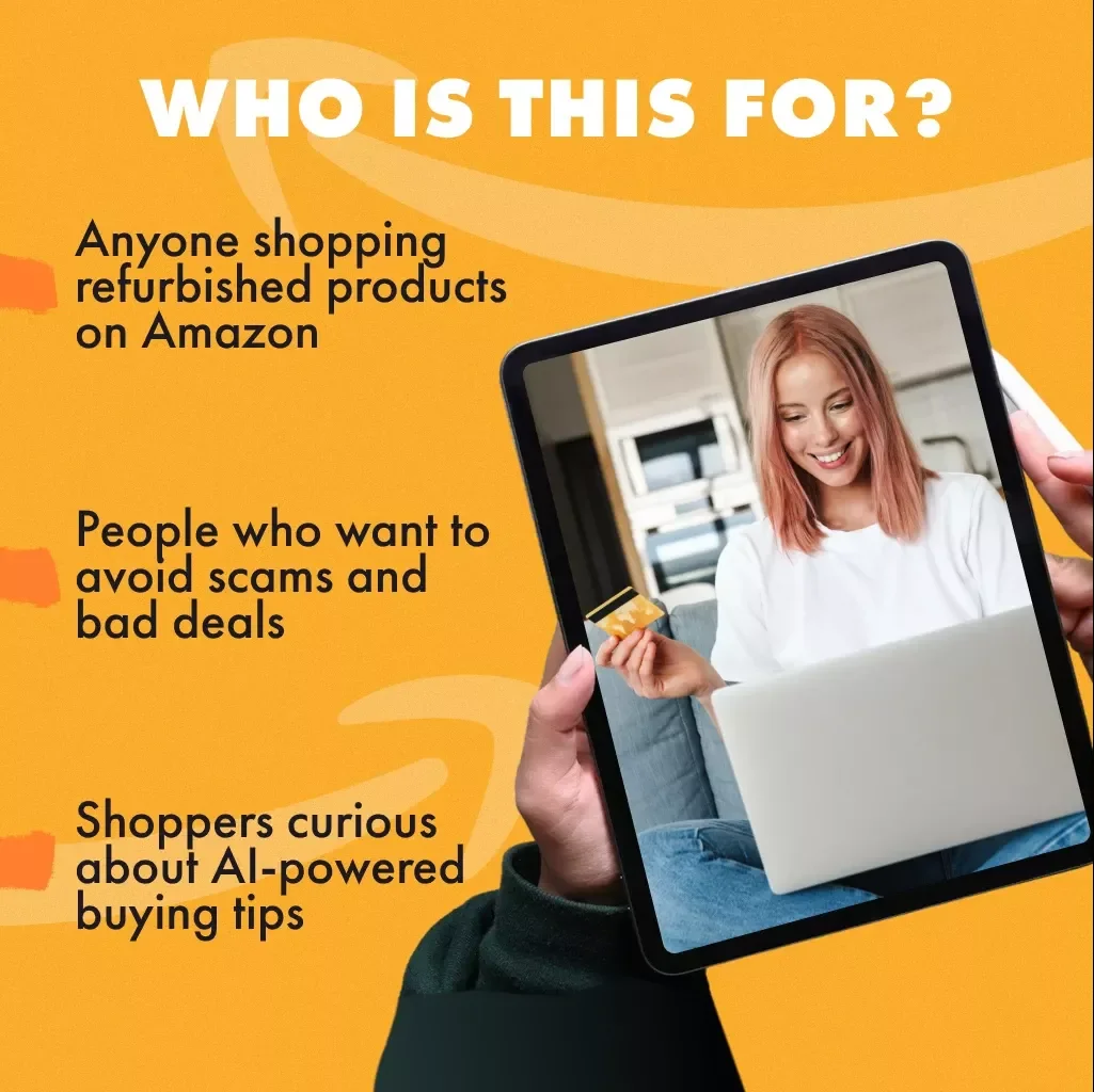 Safe Refurbished Shopping on Amazon | Digital Download Guide | How to Avoid Scams When Buying Refurbished on Amazon | eBook + Checklist for Secure Amazon Renewed Deals