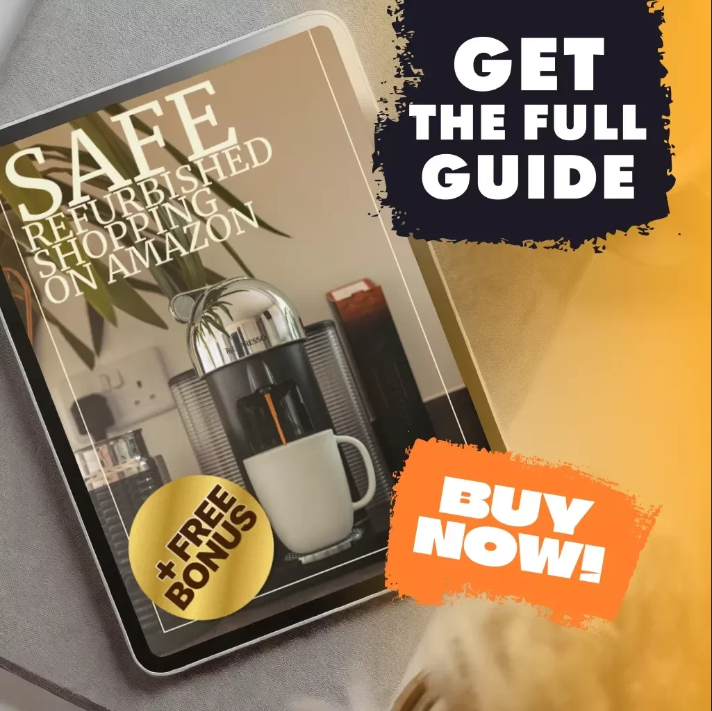Safe Refurbished Shopping on Amazon | Digital Download Guide | How to Avoid Scams When Buying Refurbished on Amazon | eBook + Checklist for Secure Amazon Renewed Deals