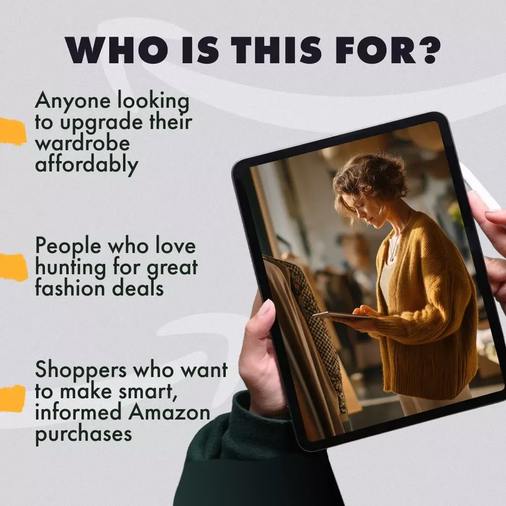 Your Ultimate Amazon Checklist to Unlock Fashion Finds on a Budget - Save on Fashion Products