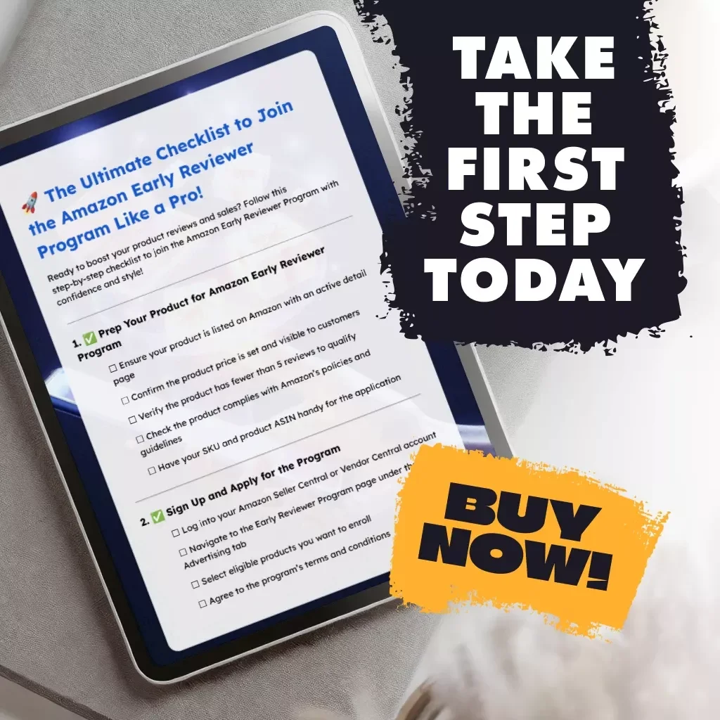 The Ultimate Checklist to Join the Amazon Early Reviewer Program Like a Pro