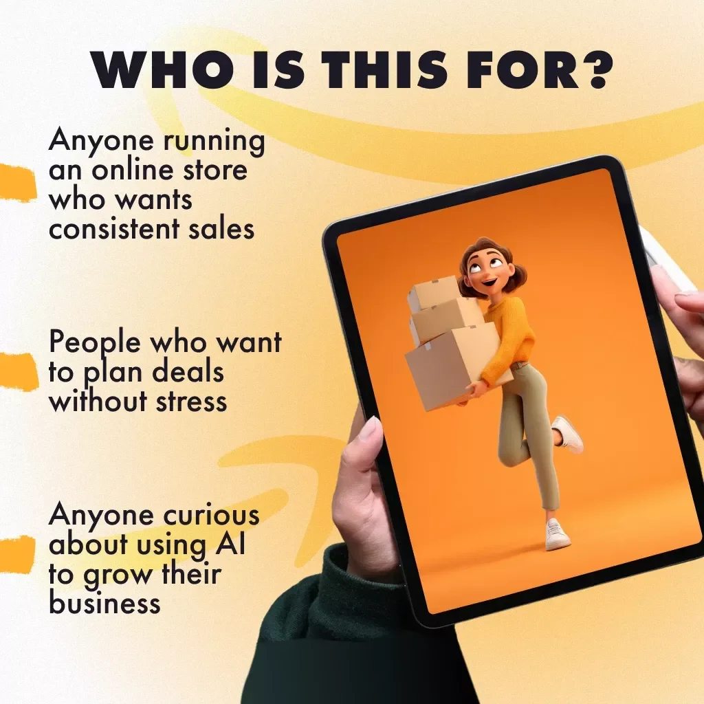 Deal Days Made Easy: Your Ultimate Guide to Building a Shopping Calendar | Digital Download | eBook for Entrepreneurs, Small Business Owners & Online Sellers | How to Build a Deal of the Day Shopping Calendar