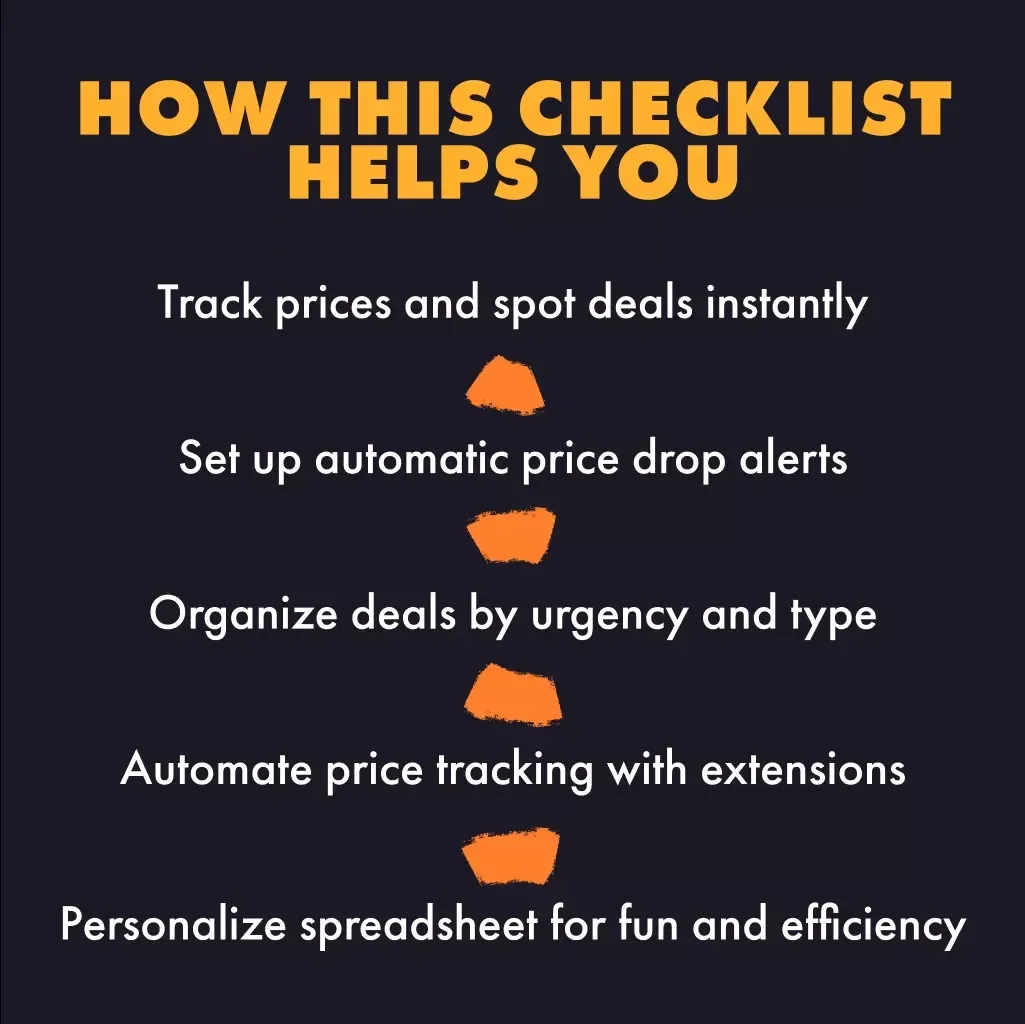 The Ultimate Amazon Deal Tracker Checklist - How to Build Your Own Amazon Deal Tracking Spreadsheet